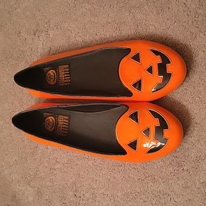 Strangecult Halloween Edition Patent Pumpkin Flats